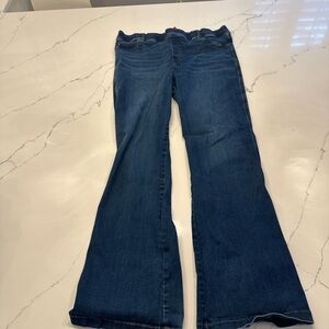 Flare High-Rise Stretch Denim Jeans